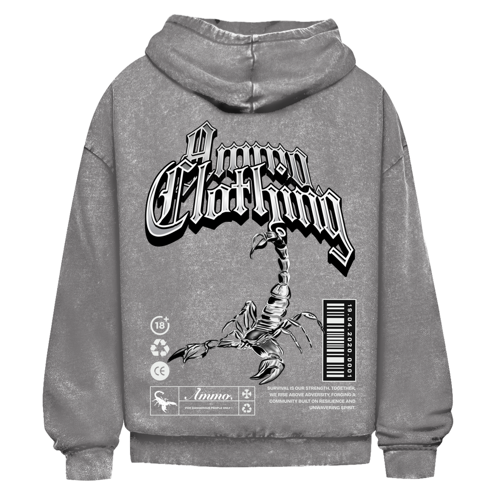 Ammo. Crome Scorpion Hoodie