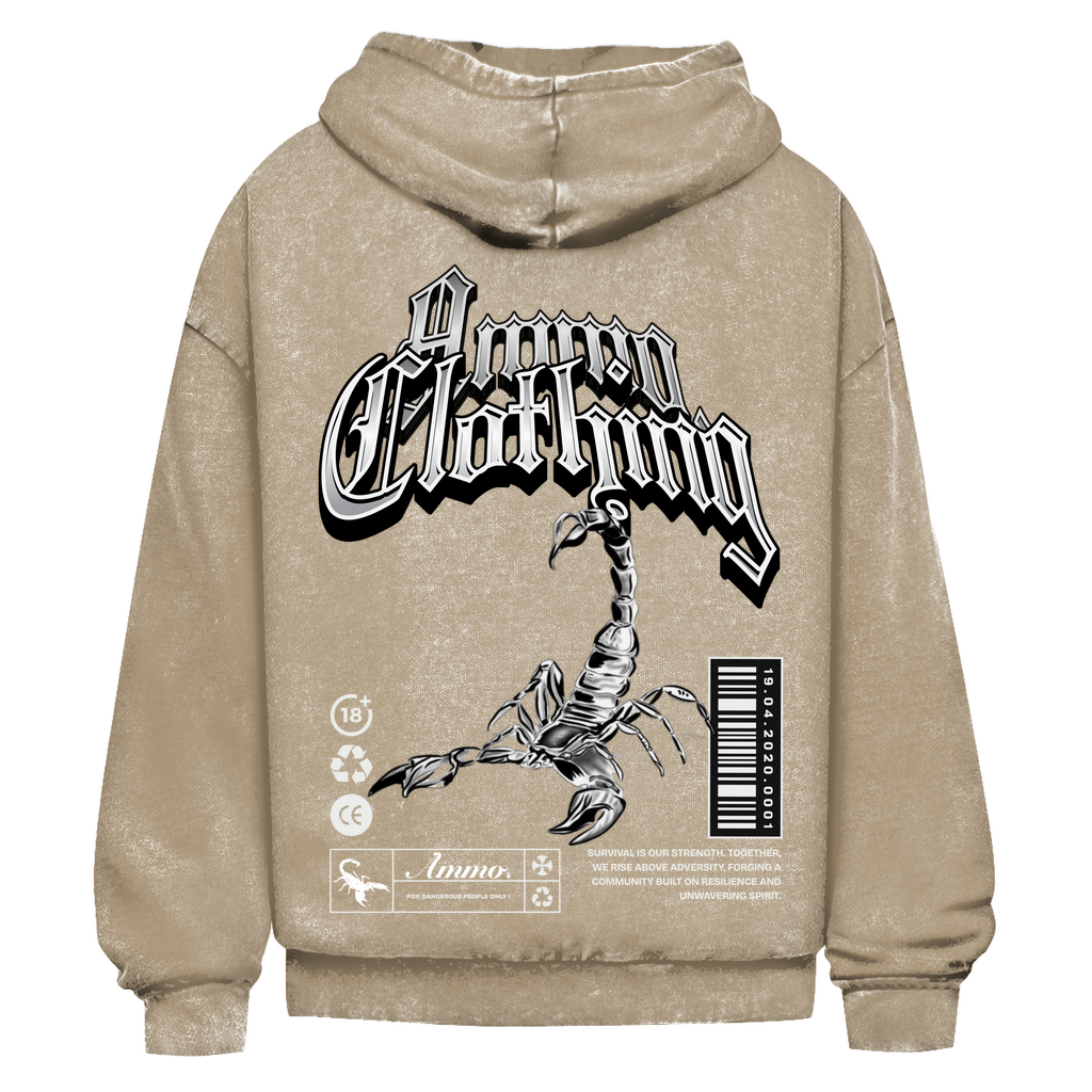 Ammo. Crome Scorpion Hoodie